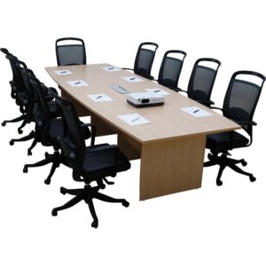 โต๊ะประชุม สีบีช เฟอร์ราเดค Meeting Set1