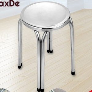 MaxDe เก้าอี้สแตนเลส สูง 60 CM