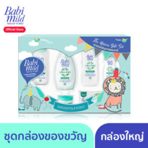 ชุดของขวัญกล่องใหญ่ เบบี้มายด์ อัลตร้ามายด์ เพียว แนชเชอรัล ชุดสีเขียว